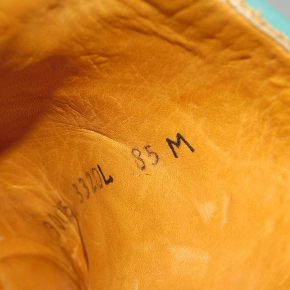 Don Quixote Tooled Leather Western Slip On Boots Mules Made In Mexico Size 8.5 - Picture 6 of 12